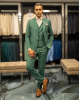 Κοστούμι Artisti Italiani πράσινο SLIM FIT