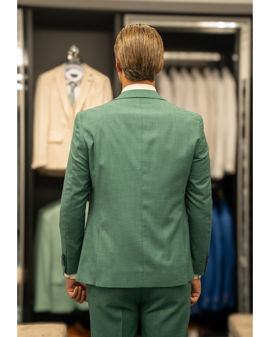 Κοστούμι Artisti Italiani πράσινο SLIM FIT