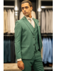 Κοστούμι Artisti Italiani πράσινο SLIM FIT