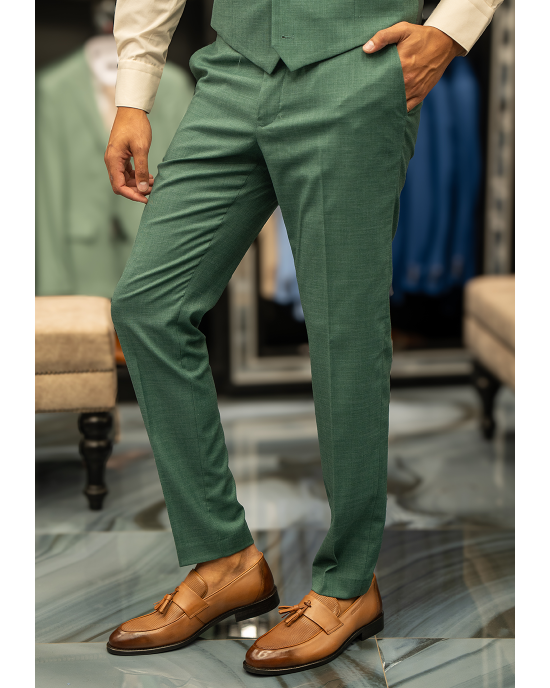 Κοστούμι Artisti Italiani πράσινο SLIM FIT
