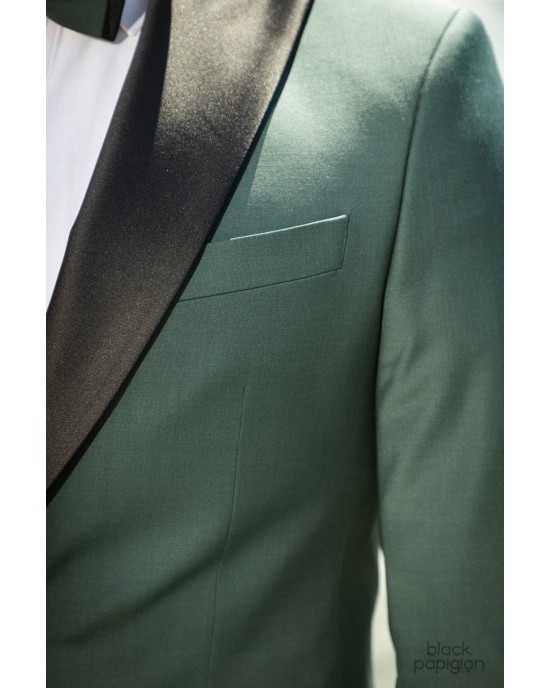 Κοστούμι 19V69 Italia Versace Abbigliamento Alfonso πράσινο SLIM FIT