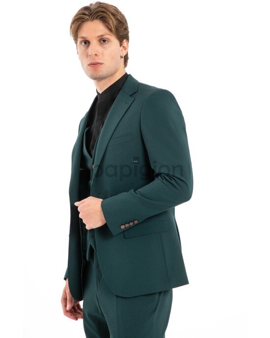 Κοστούμι Vittorio Promo πράσινο SLIM FIT