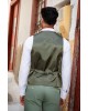 Κοστούμι Black Papigion πράσινο SLIM FIT