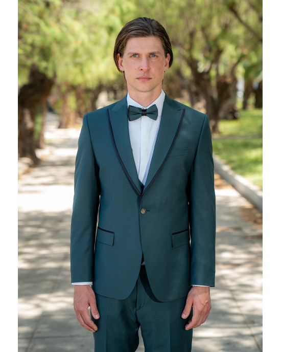 Κοστούμι 19V69 Italia Versace Abbigliamento Antonio πράσινο SLIM FIT