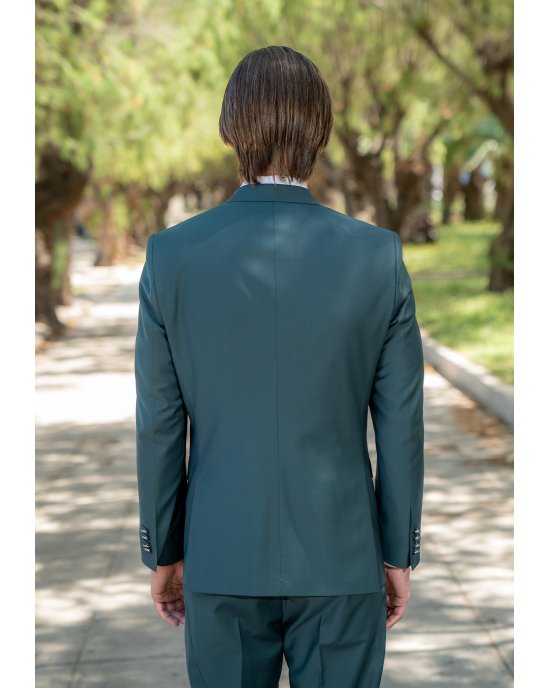 Κοστούμι 19V69 Italia Versace Abbigliamento Antonio πράσινο SLIM FIT