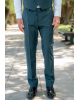 Κοστούμι 19V69 Italia Versace Abbigliamento Antonio πράσινο SLIM FIT