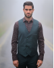 Κοστούμι Black Papigion πράσινο SLIM FIT