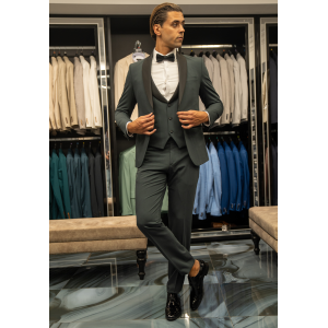 Κοστούμι 19V69 Italia Versace Abbigliamento Giovanni Bruno πράσινο