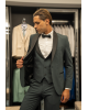 Κοστούμι 19V69 Italia Versace Abbigliamento Giovanni Bruno πράσινο SLIM FIT