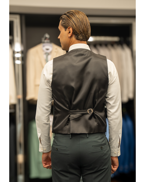 Κοστούμι 19V69 Italia Versace Abbigliamento Giovanni Bruno πράσινο SLIM FIT