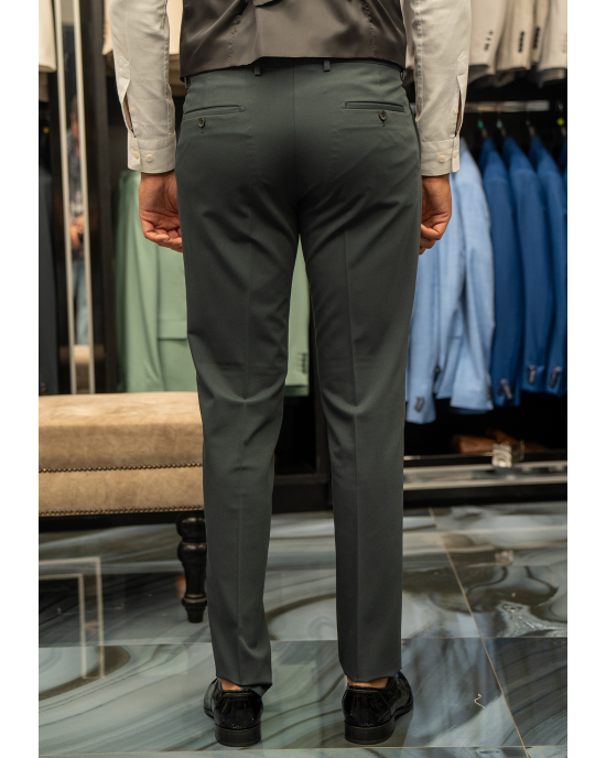 Κοστούμι 19V69 Italia Versace Abbigliamento Giovanni Bruno πράσινο SLIM FIT