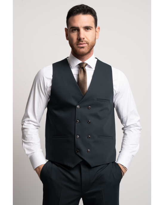 Κοστούμι Black Papigion Loyka πράσινο SLIM FIT