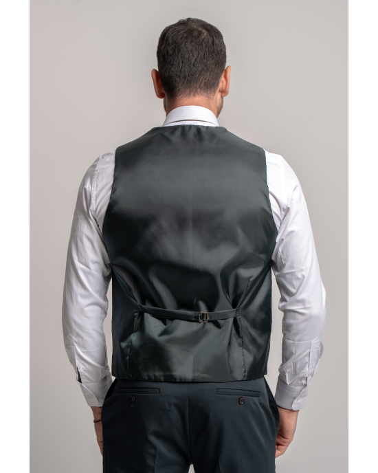 Κοστούμι Black Papigion Loyka πράσινο SLIM FIT