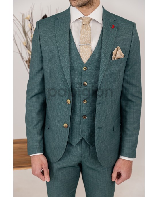 Κοστούμι Dezign πράσινο SLIM FIT