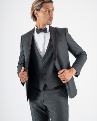 Κοστούμι 19V69 Italia Versace Abbigliamento Bruno Wool πράσινο