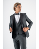 Κοστούμι 19V69 Italia Versace Abbigliamento Bruno Wool πράσινο SLIM FIT