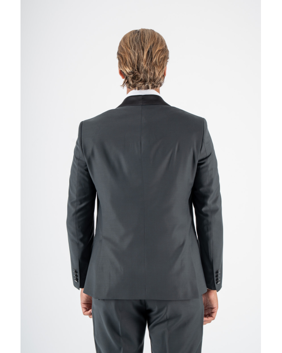 Κοστούμι 19V69 Italia Versace Abbigliamento Bruno Wool πράσινο SLIM FIT