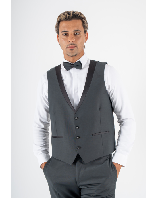 Κοστούμι 19V69 Italia Versace Abbigliamento Bruno Wool πράσινο SLIM FIT