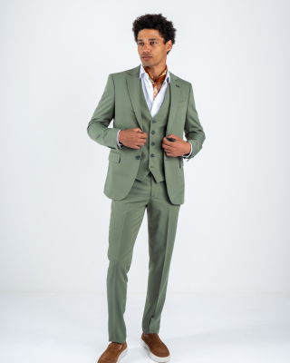 Κοστούμι Black Papigion Louka πράσινο