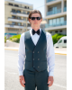 Κοστούμι Vittorio Venezzia πράσινο SLIM FIT