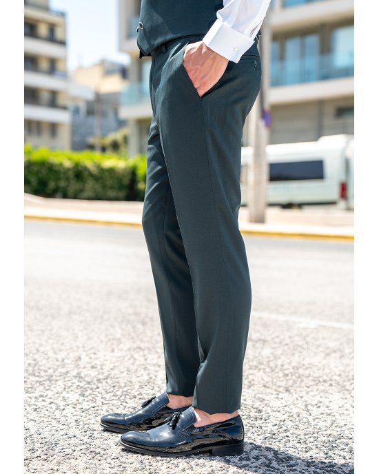 Κοστούμι Vittorio Venezzia πράσινο SLIM FIT