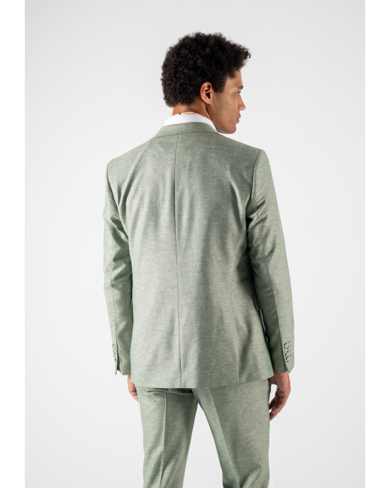 Κοστούμι Black Papigion Positano πράσινο SLIM FIT