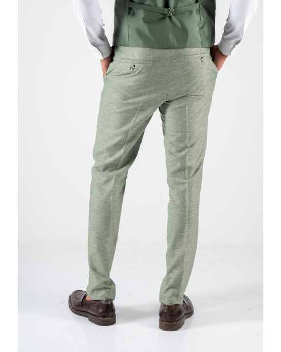 Κοστούμι Black Papigion Positano πράσινο SLIM FIT