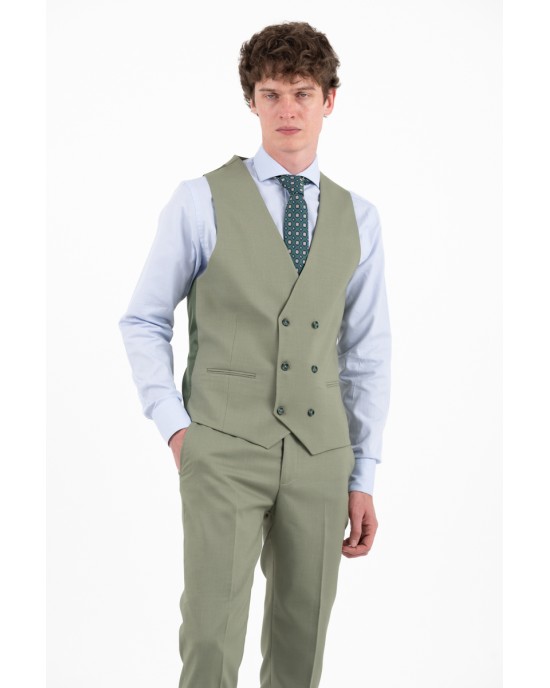 Κοστούμι Vittorio Ribiero πράσινο SLIM FIT