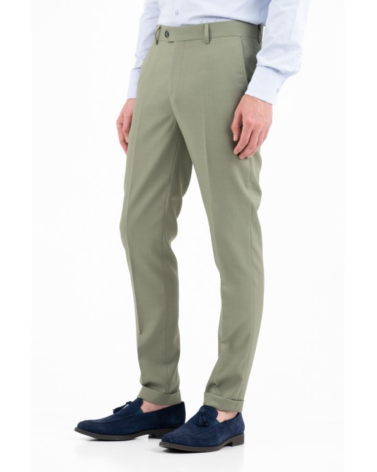 Κοστούμι Vittorio Ribiero πράσινο SLIM FIT