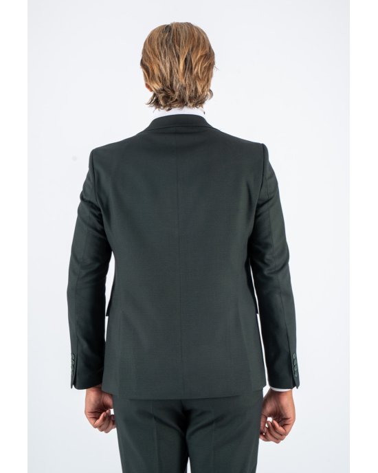 Κοστούμι Black Papigion Moteroza πράσινο SLIM FIT