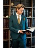 Κοστούμι Vittorio Flavio πράσινο SLIM FIT