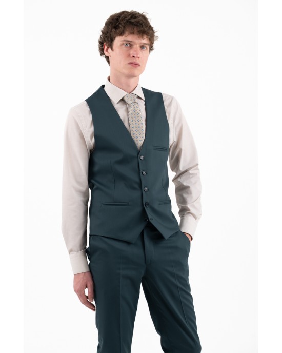 Κοστούμι Vittorio Flavio πράσινο SLIM FIT