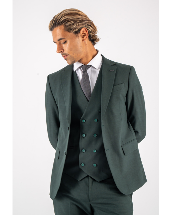 Κοστούμι Black Papigion Grosseto πράσινο SLIM FIT