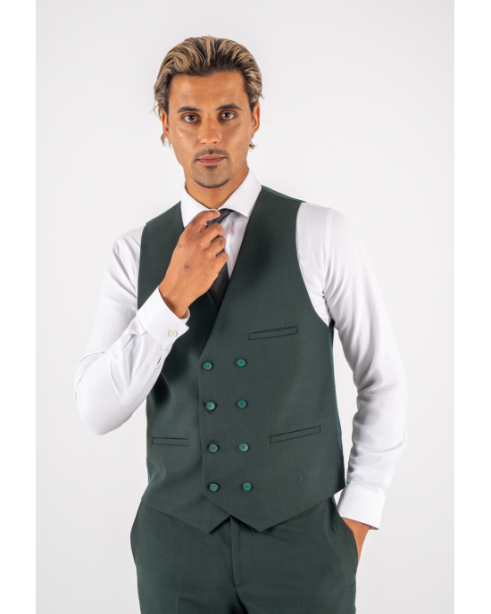 Κοστούμι Black Papigion Grosseto πράσινο SLIM FIT