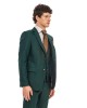 Κοστούμι Black Papigion m. green SLIM FIT