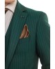 Κοστούμι Black Papigion m. green SLIM FIT
