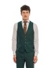 Κοστούμι Black Papigion m. green SLIM FIT