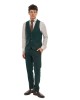Κοστούμι Black Papigion m. green SLIM FIT