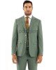 Κοστούμι Italian Job πράσινο SLIM FIT