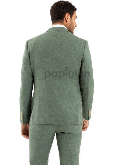 Κοστούμι Italian Job πράσινο SLIM FIT