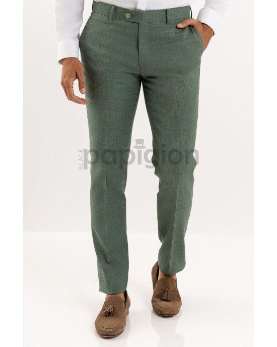 Κοστούμι Italian Job πράσινο SLIM FIT