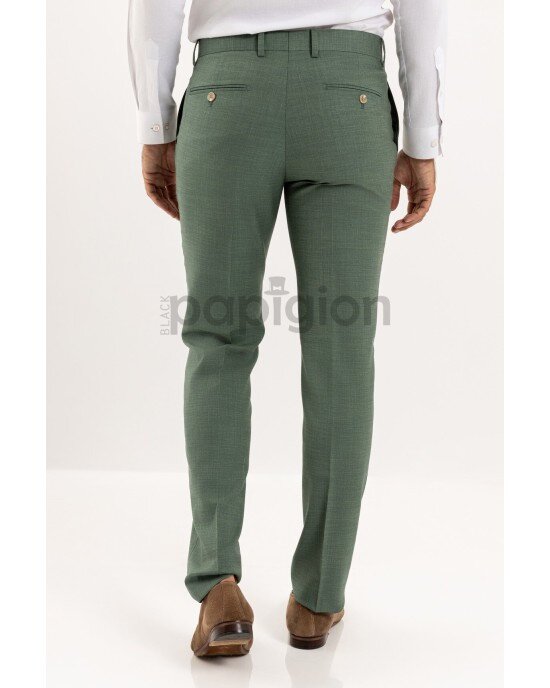 Κοστούμι Italian Job πράσινο SLIM FIT