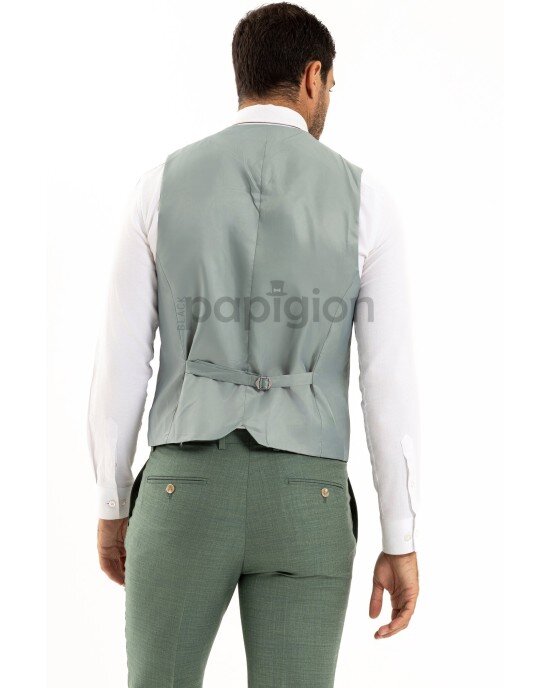 Κοστούμι Italian Job πράσινο SLIM FIT