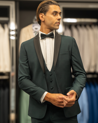 Κοστούμι Guy Laroche Homme πράσινο
