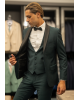 Κοστούμι Guy Laroche Homme πράσινο SLIM FIT