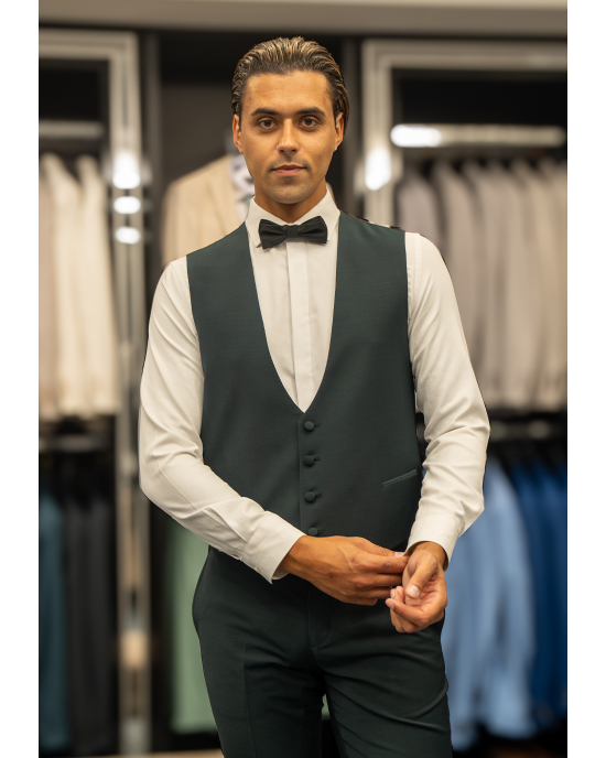 Κοστούμι Guy Laroche Homme πράσινο SLIM FIT