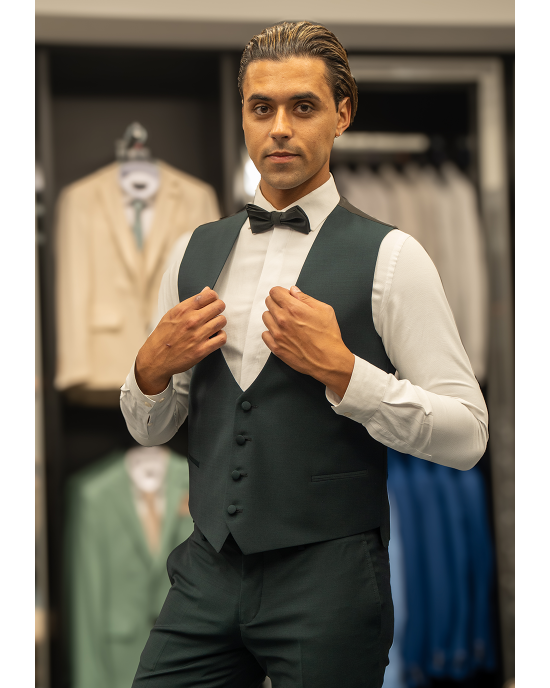 Κοστούμι Guy Laroche Homme πράσινο SLIM FIT