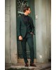 Κοστούμι 19V69 Italia Versace Abbigliamento Bruno πράσινο SLIM FIT
