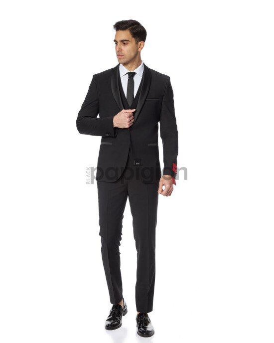 Κοστούμι Hugo μαύρο SLIM FIT