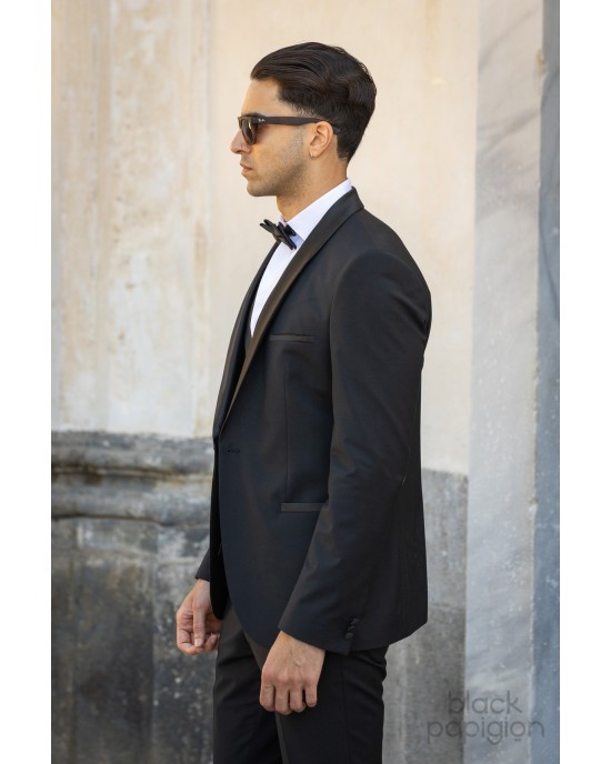 Κοστούμι Hugo μαύρο SLIM FIT